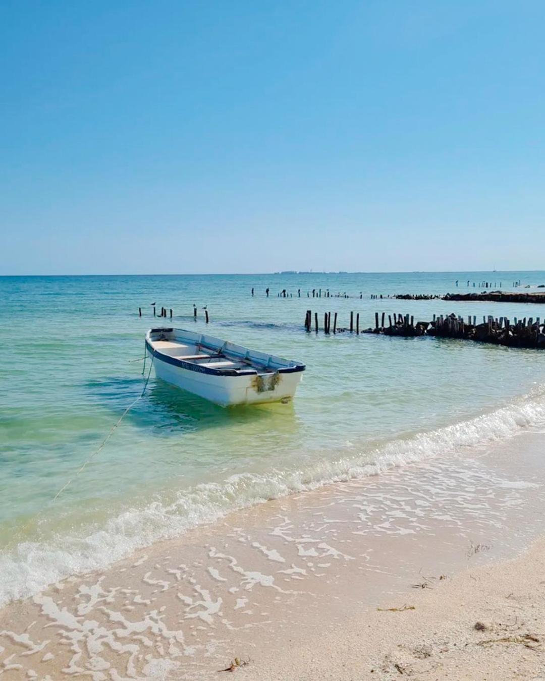 הוילה Pueblo Chicxulub Casa Con Piscina En Chixchulub A 100 M De La Playa מראה חיצוני תמונה